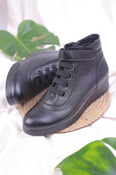 نیم بوت زنانه چرمی آنجلا کد725