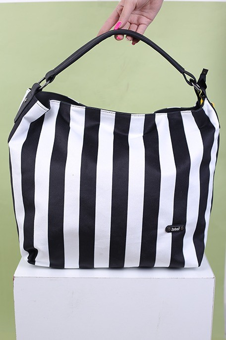 کیف دستی زنانه راه راه کد 7070