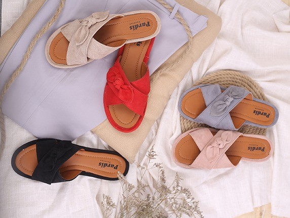 کفش صندل روفرشی زنانه کد 05/10