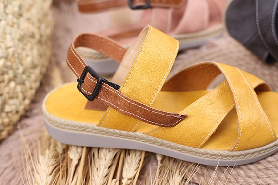 کفش صندل تابستانی زنانه ضربدری صابری