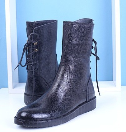 کفش بوت چرم زنانه کابانی