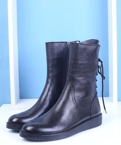 کفش بوت چرم زنانه کابانی