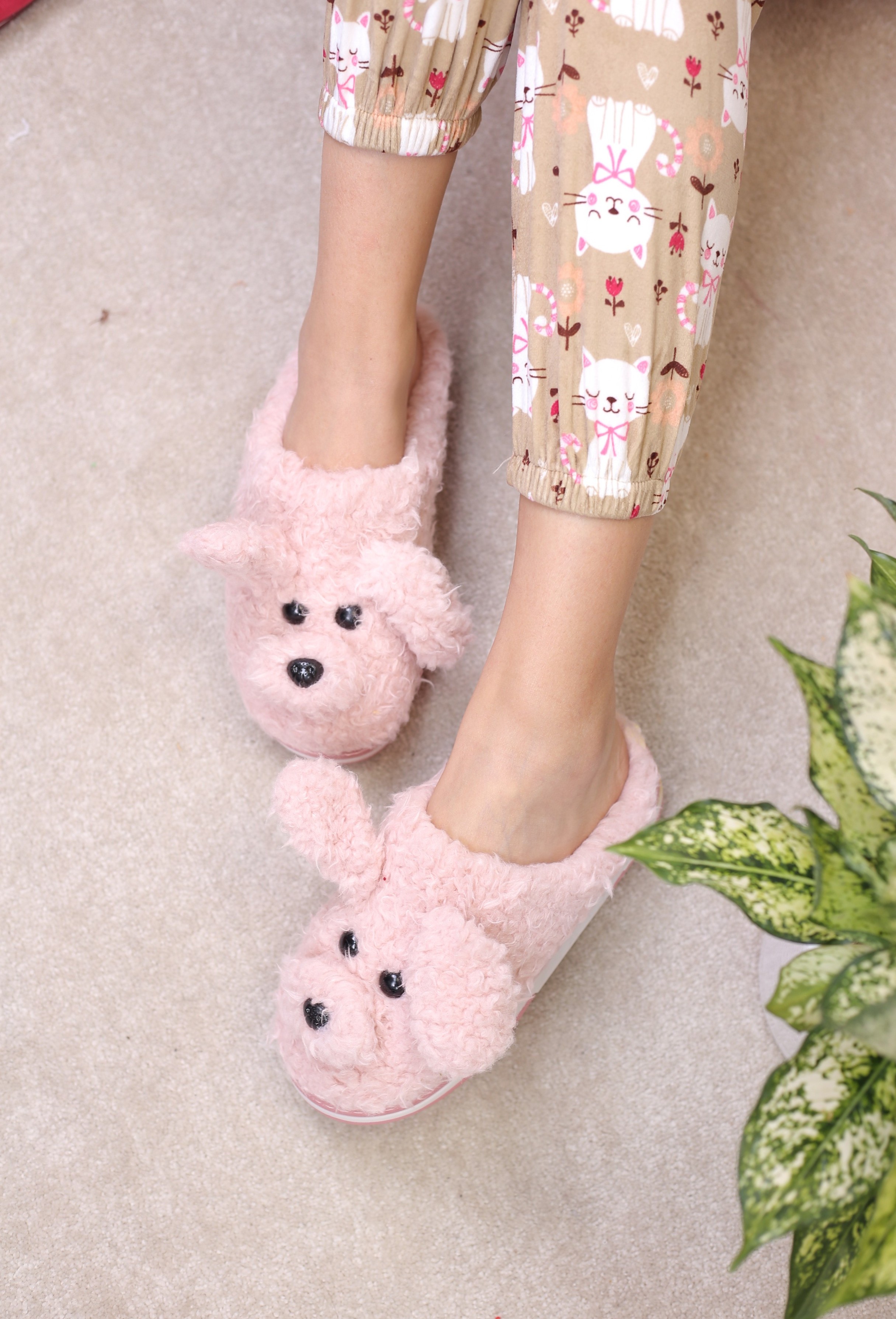 پاپوش زنانه لژ دار سگ پوزه دار