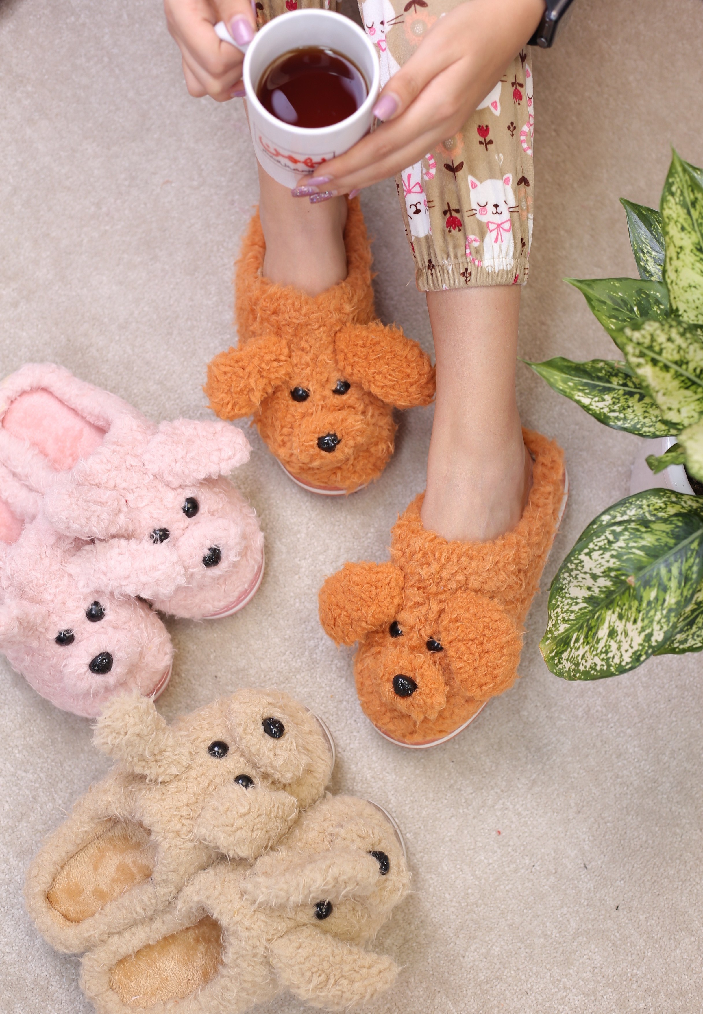 پاپوش زنانه لژ دار سگ پوزه دار