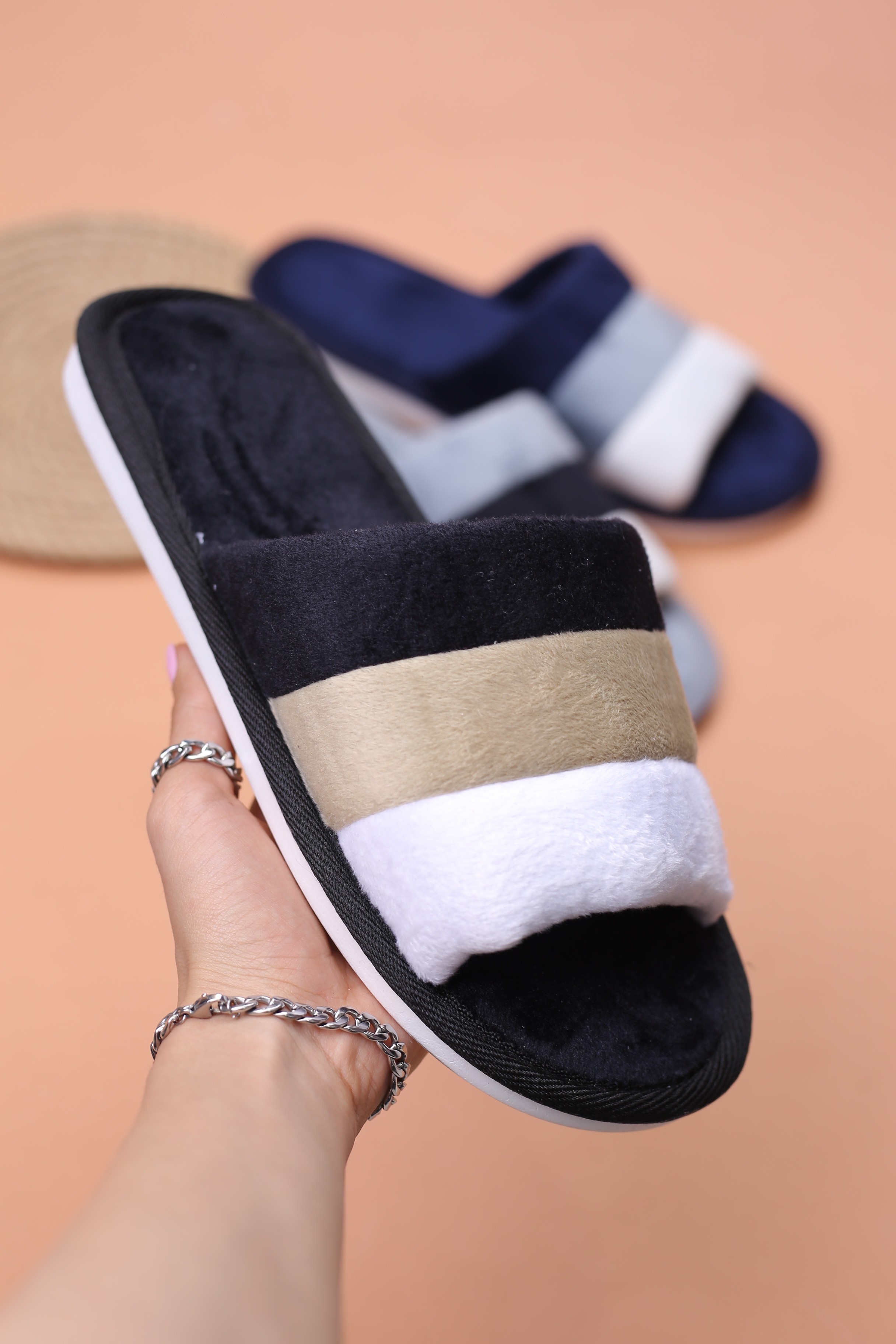 پاپوش مردانه نیکتا راه راه کد 1 - 10000