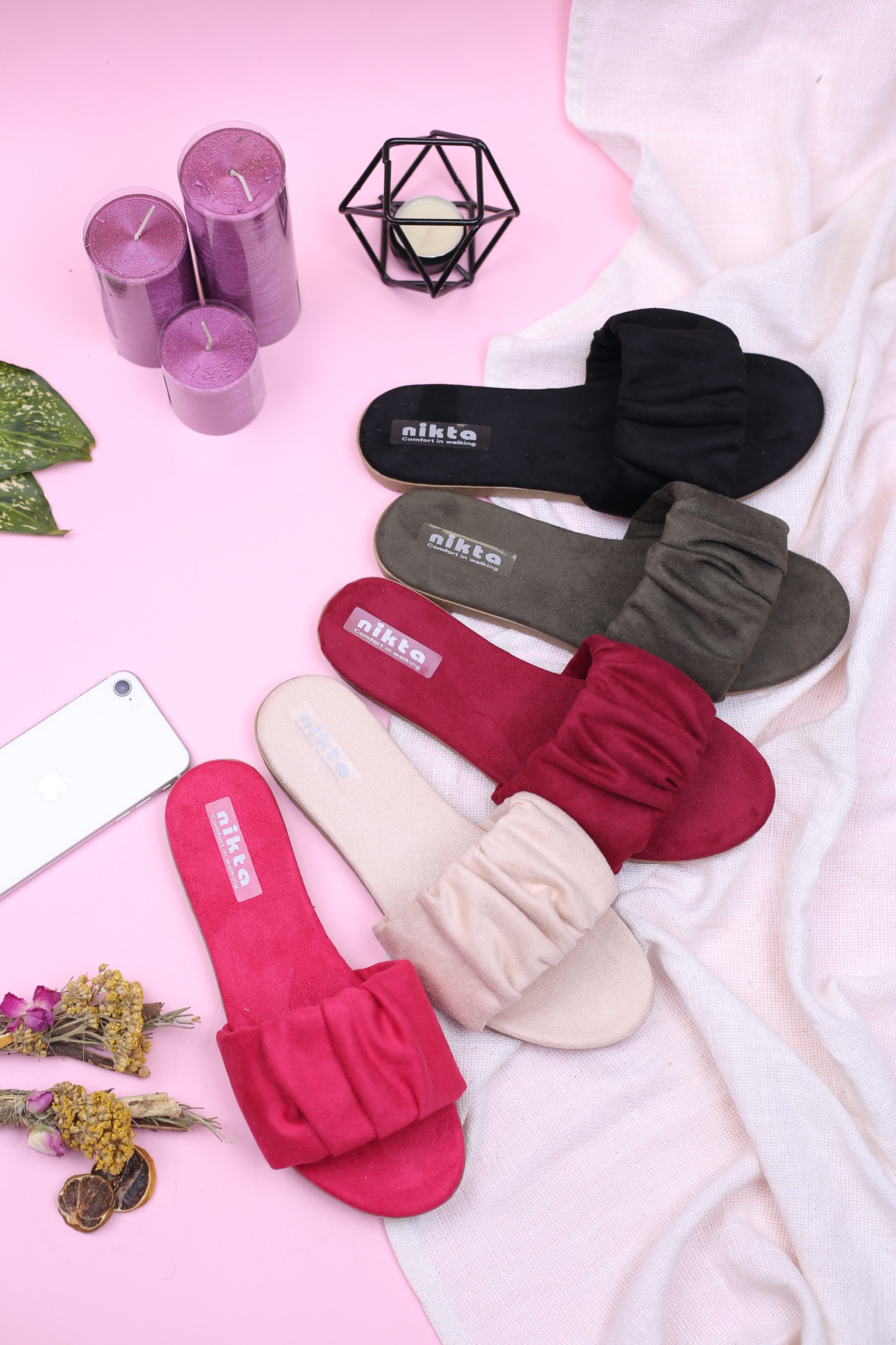 کفش صندل زنانه روفرشی کد 10-1500