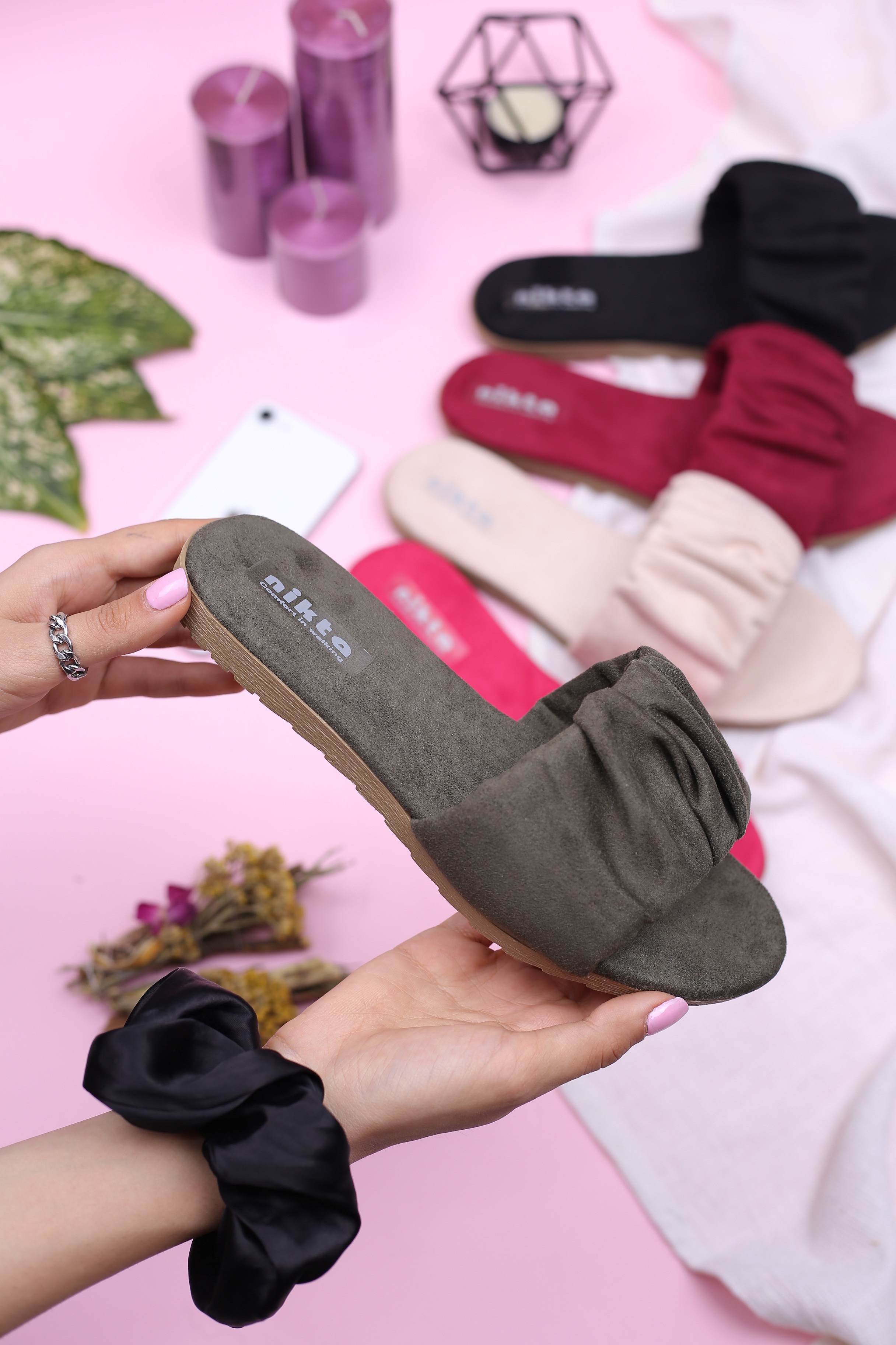 کفش صندل زنانه روفرشی کد 10-1500