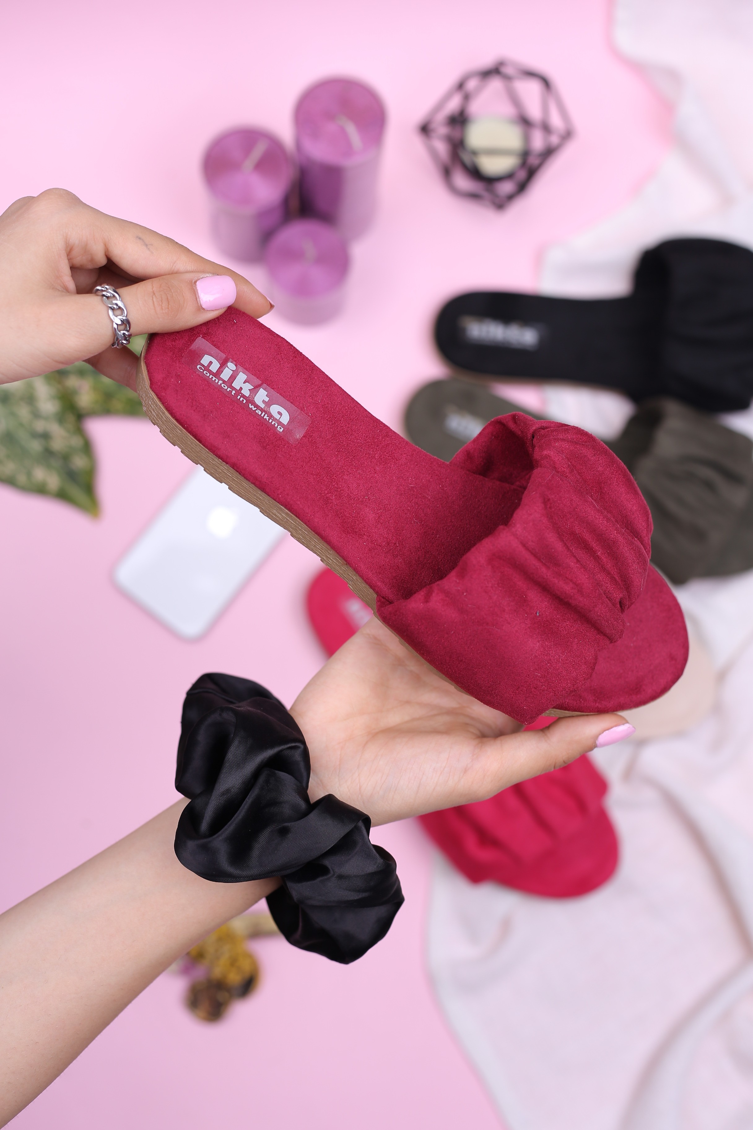 کفش صندل زنانه روفرشی کد 10-1500