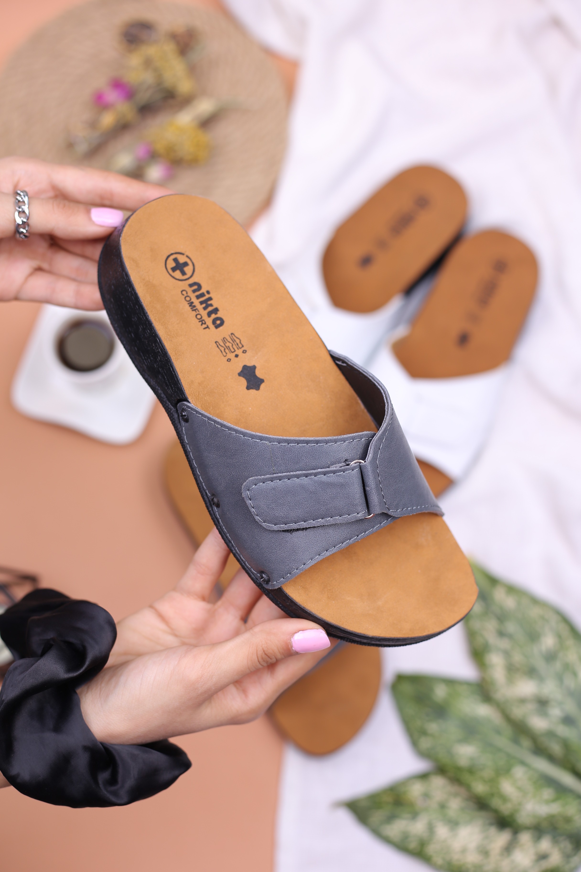 کفش صندل زنانه روفرشی کد 1 - 9100