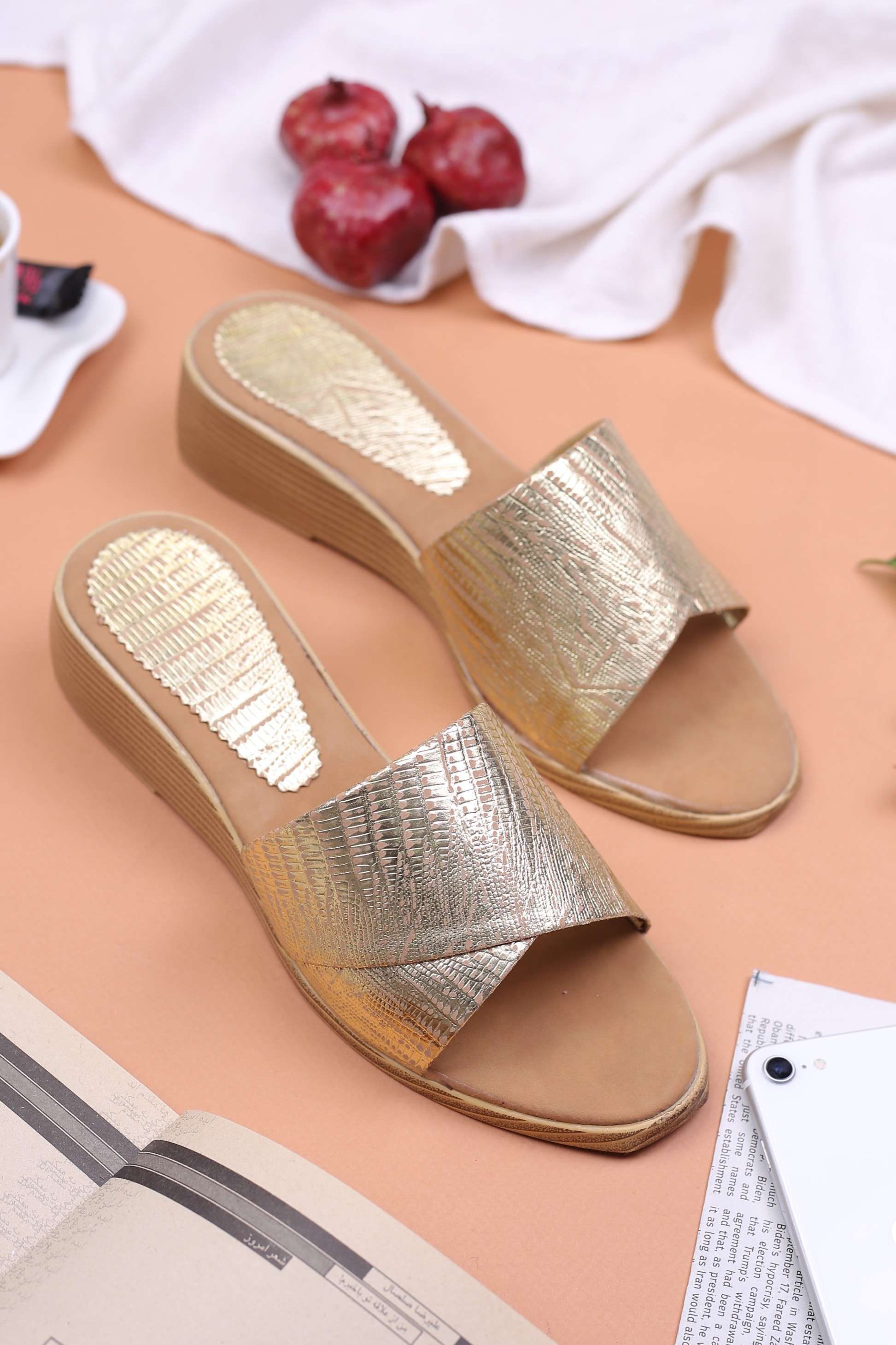 کفش صندل زنانه روفرشی نارون