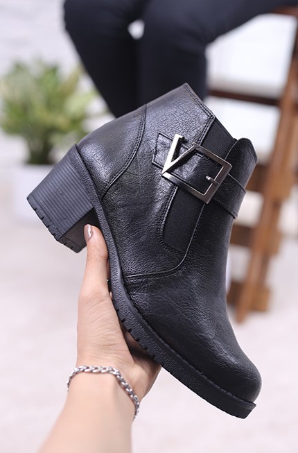 نیم بوت زنانه ال وی پاشنه دار