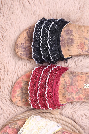 کفش صندل زنانه روفرشی پلیسه ای