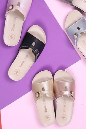 کفش صندل زنانه روفرشی ساناز