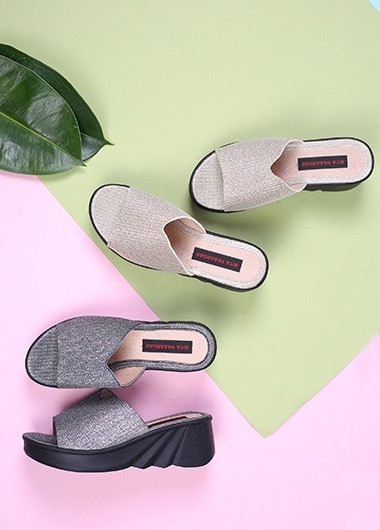 کفش صندل روفرشی زنانه گلس