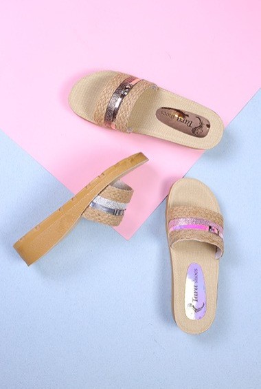 کفش صندل روفرشی زنانه دل آرا