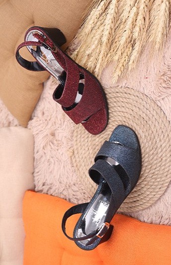 کفش صندل رکابدار مجلسی زنانه لولا
