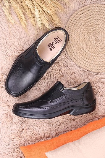 کفش چرم طبی مردانه چوکا