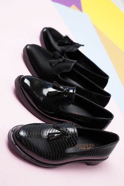 کفش کالج دو منگوله ی صابری