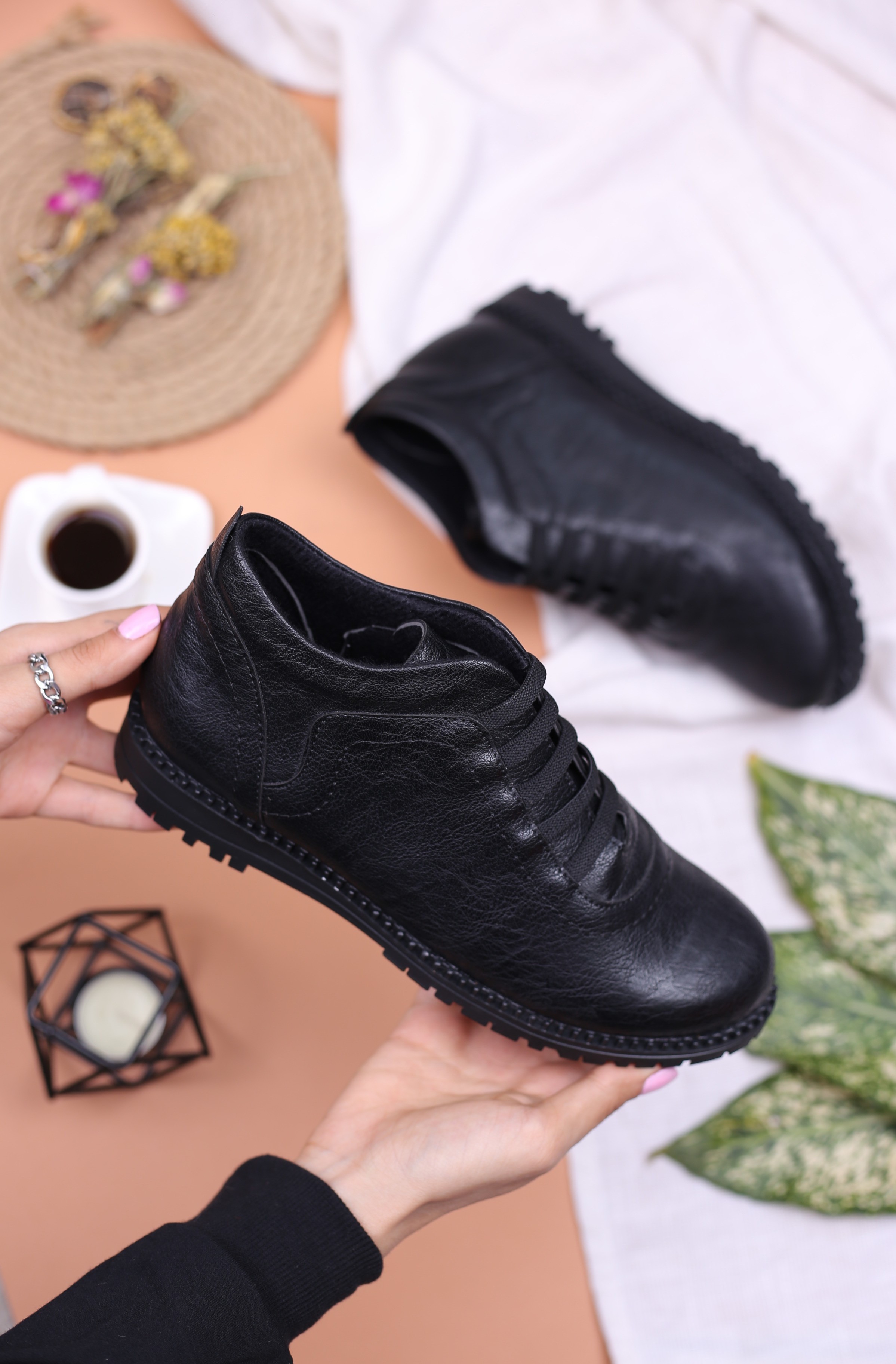 نیم بوت زنانه پنج کش