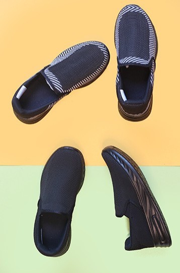 کفش اسپرت زنانه گیوه ای بافتی کد 803/5