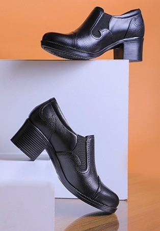 کفش چرم زنانه ترمه