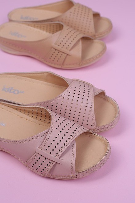 کفش صندل زنانه چرمی کد2220