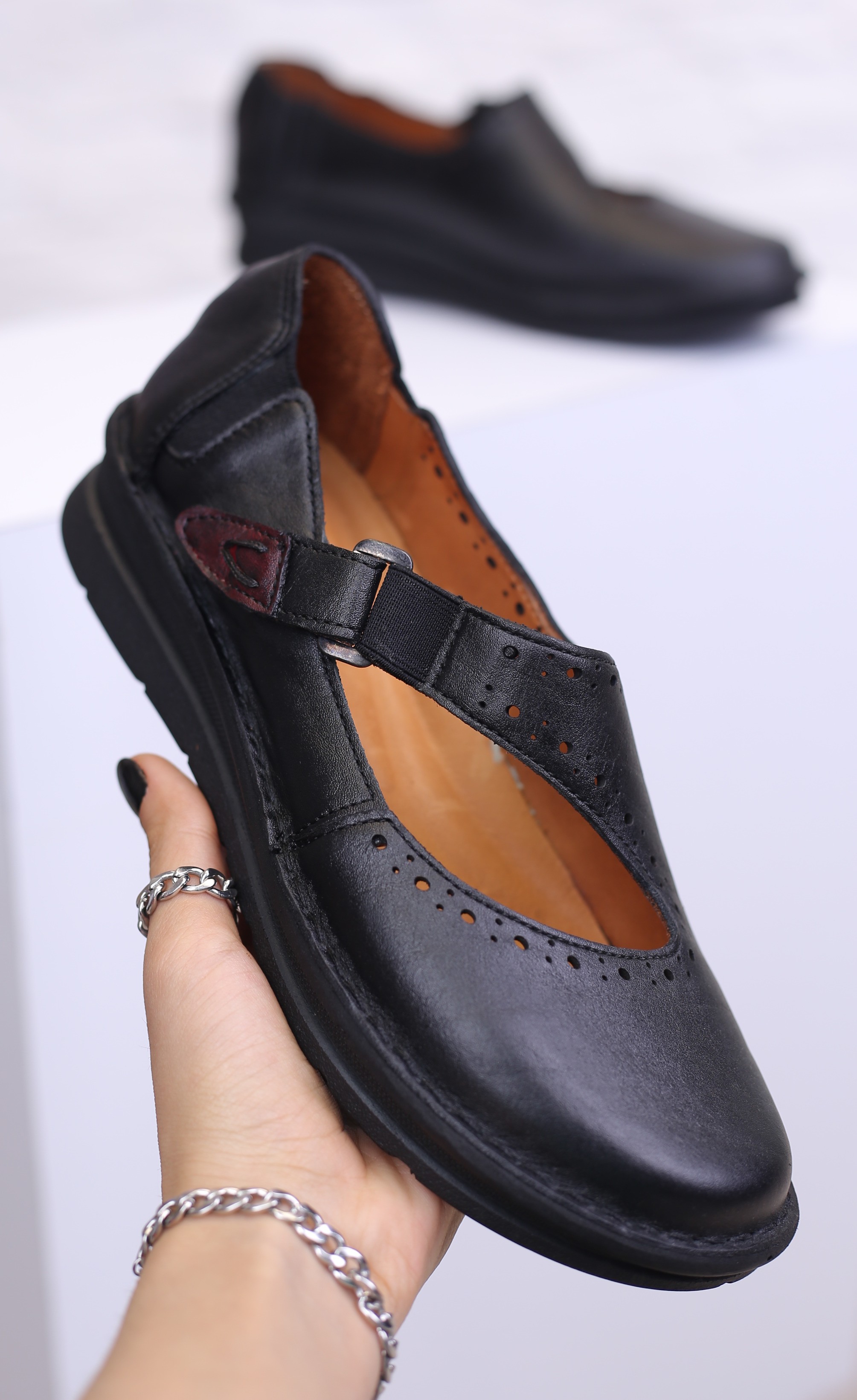 کفش چرم زنانه طبی 125