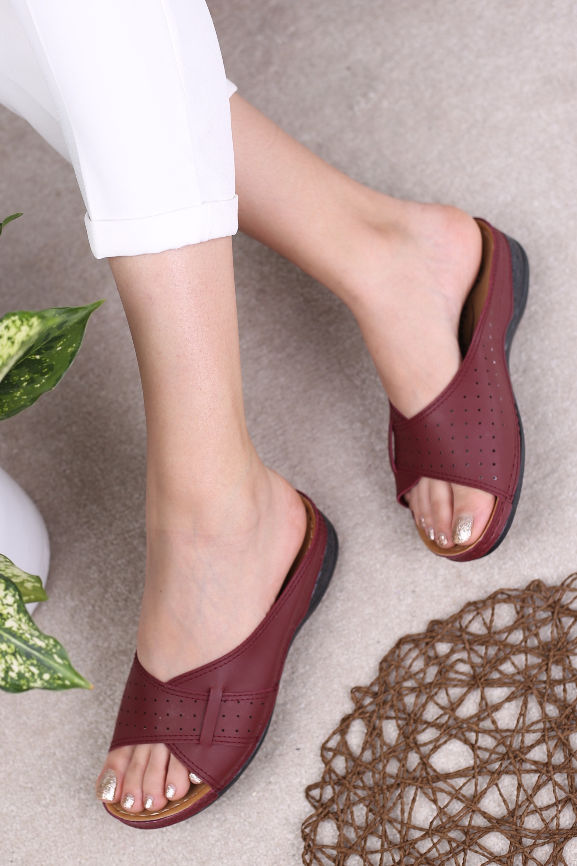 کفش صندل روفرشی زنانه درسا