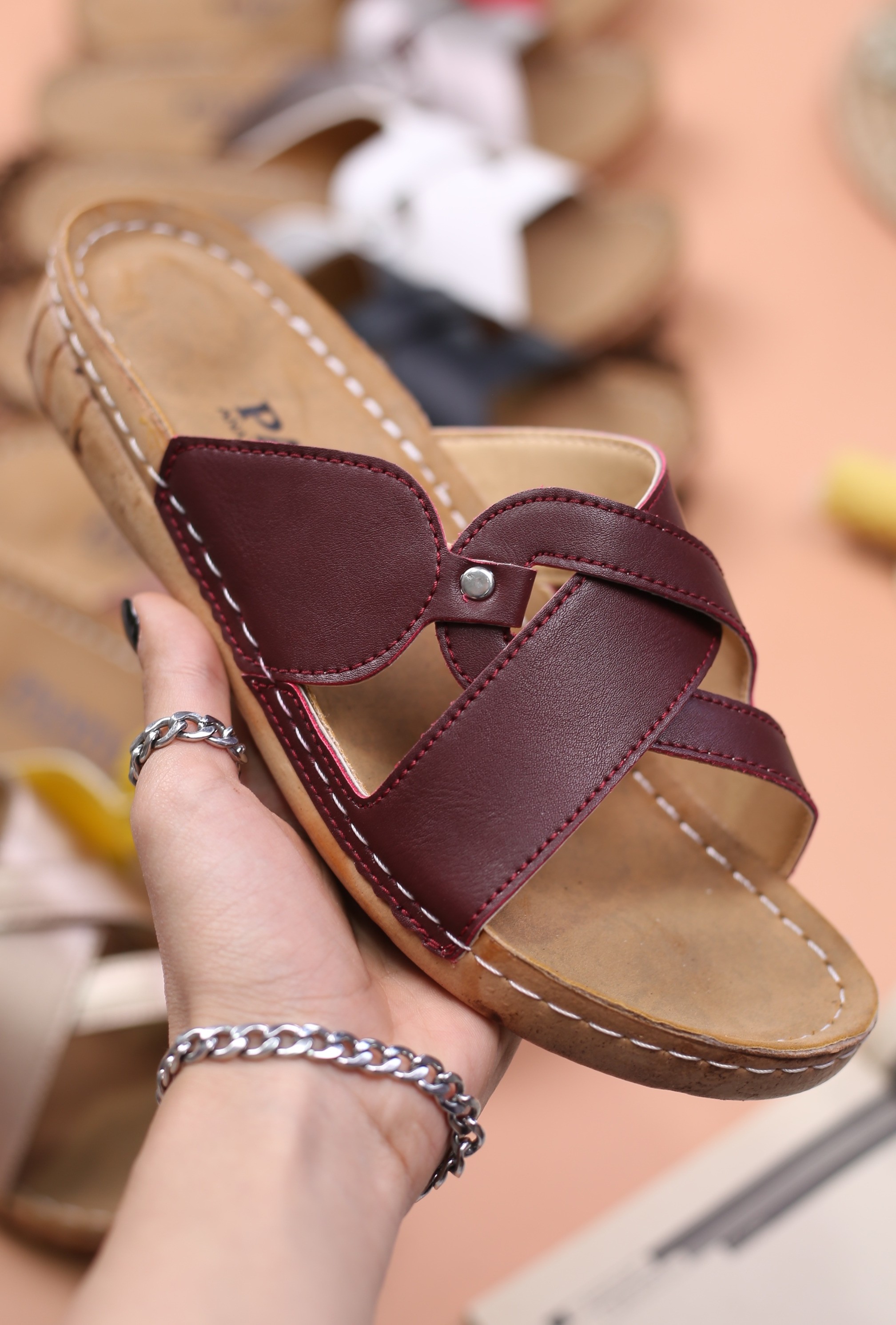 کفش صندل زنانه روفرشی کد 654