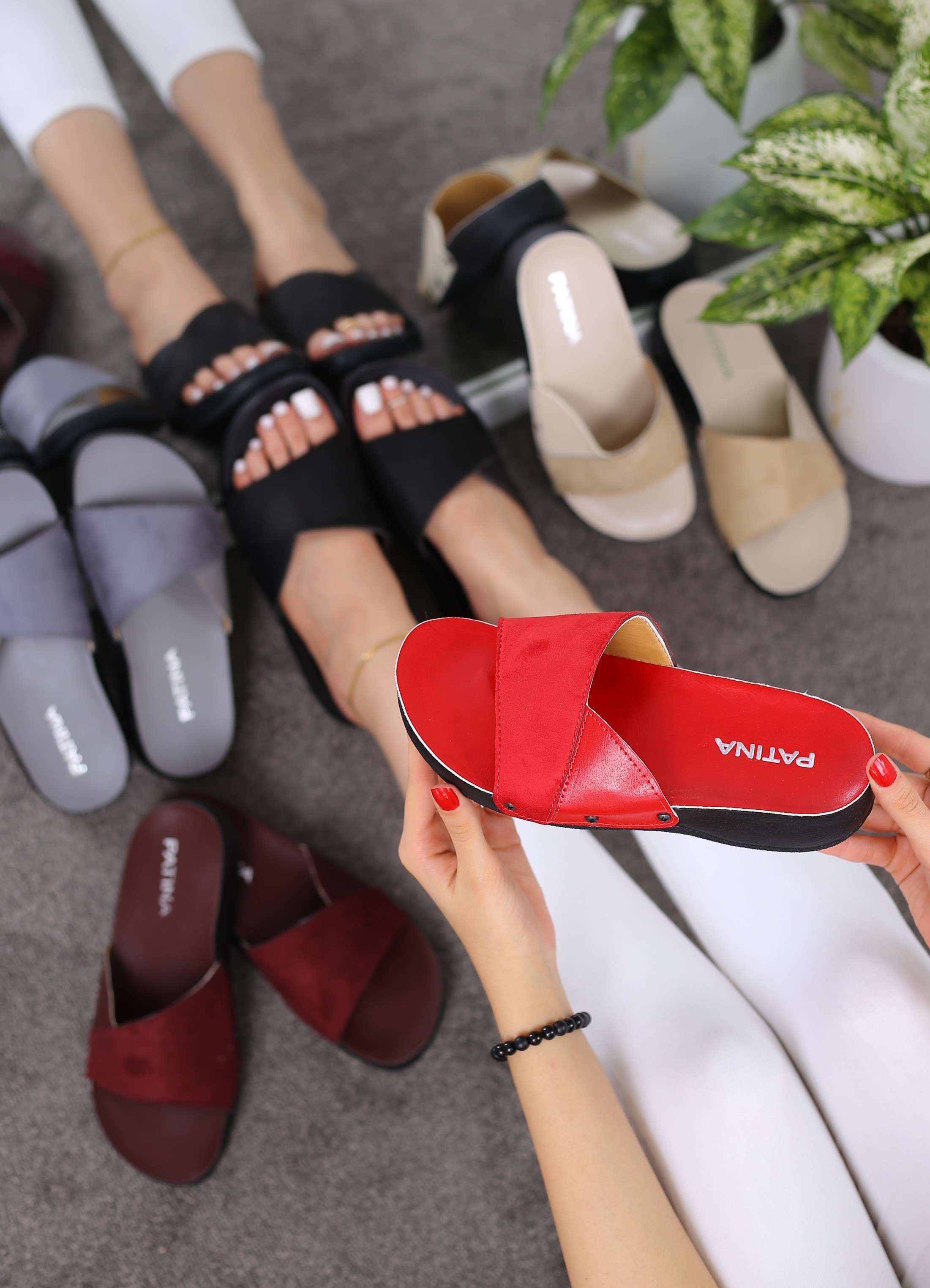 کفش صندل زنانه روفرشی پاتینا سوئیت کد220