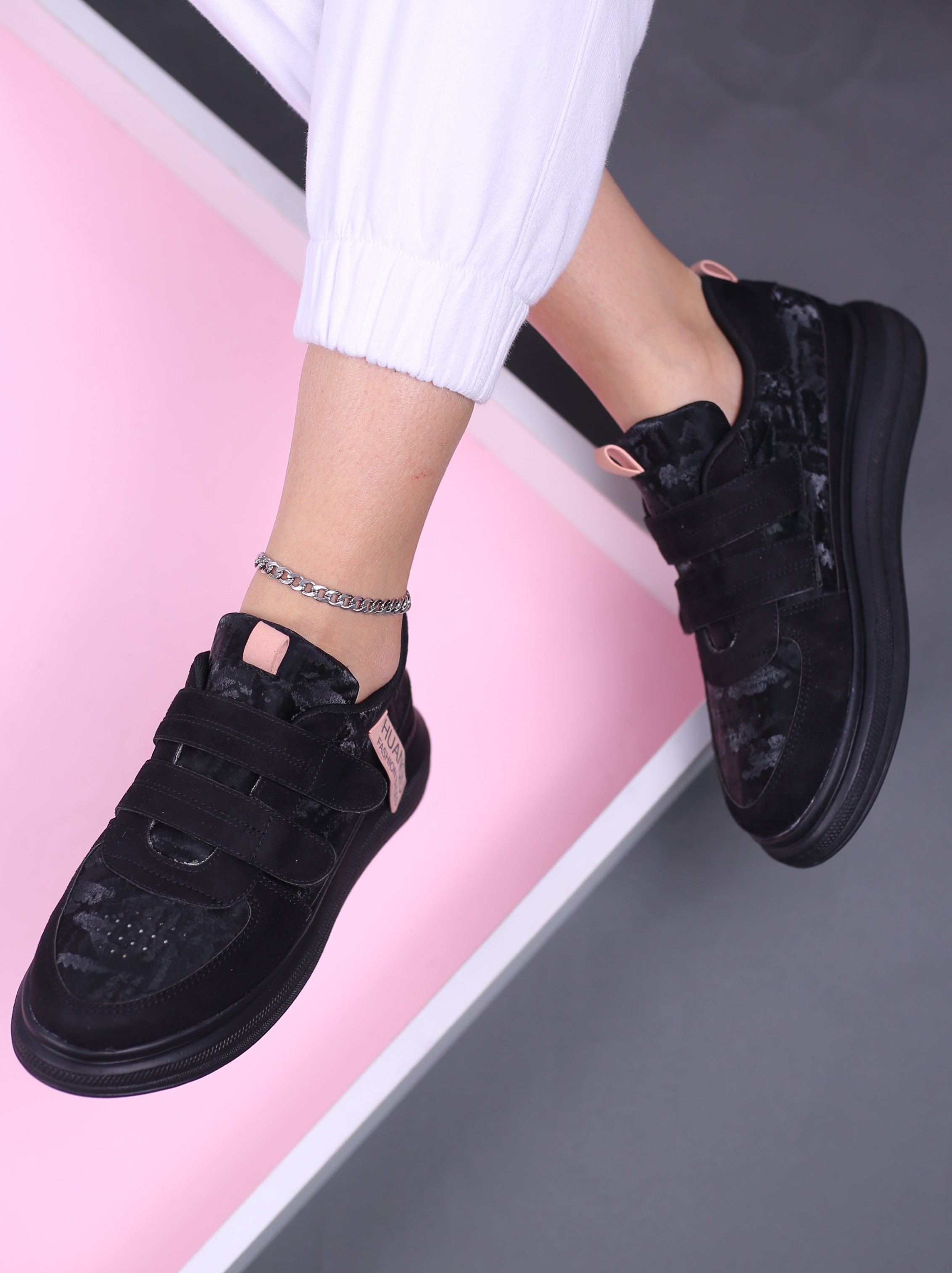 کفش اسپرت زنانه دوچسب پتینه