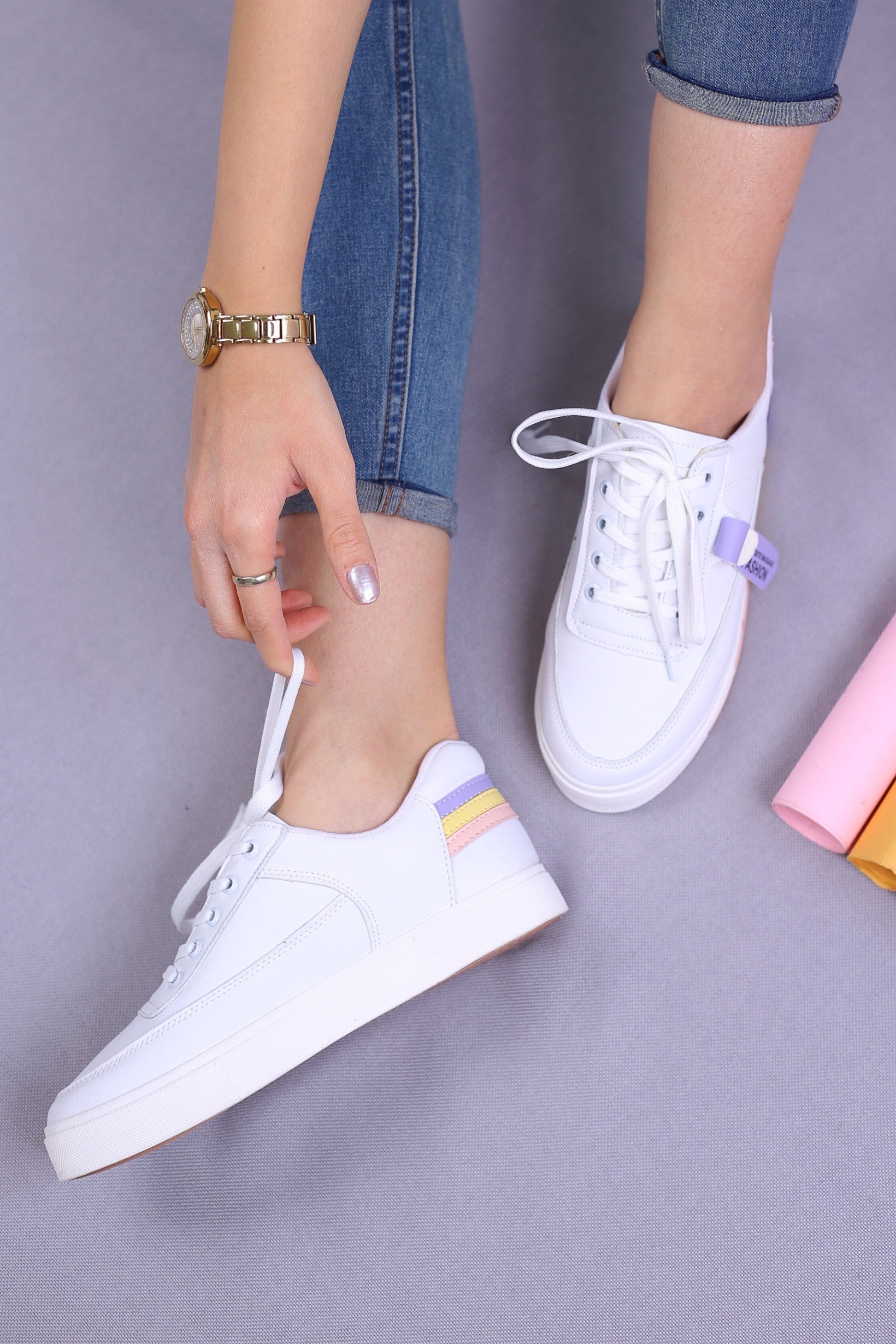 کفش اسپرت زنانه سه خط