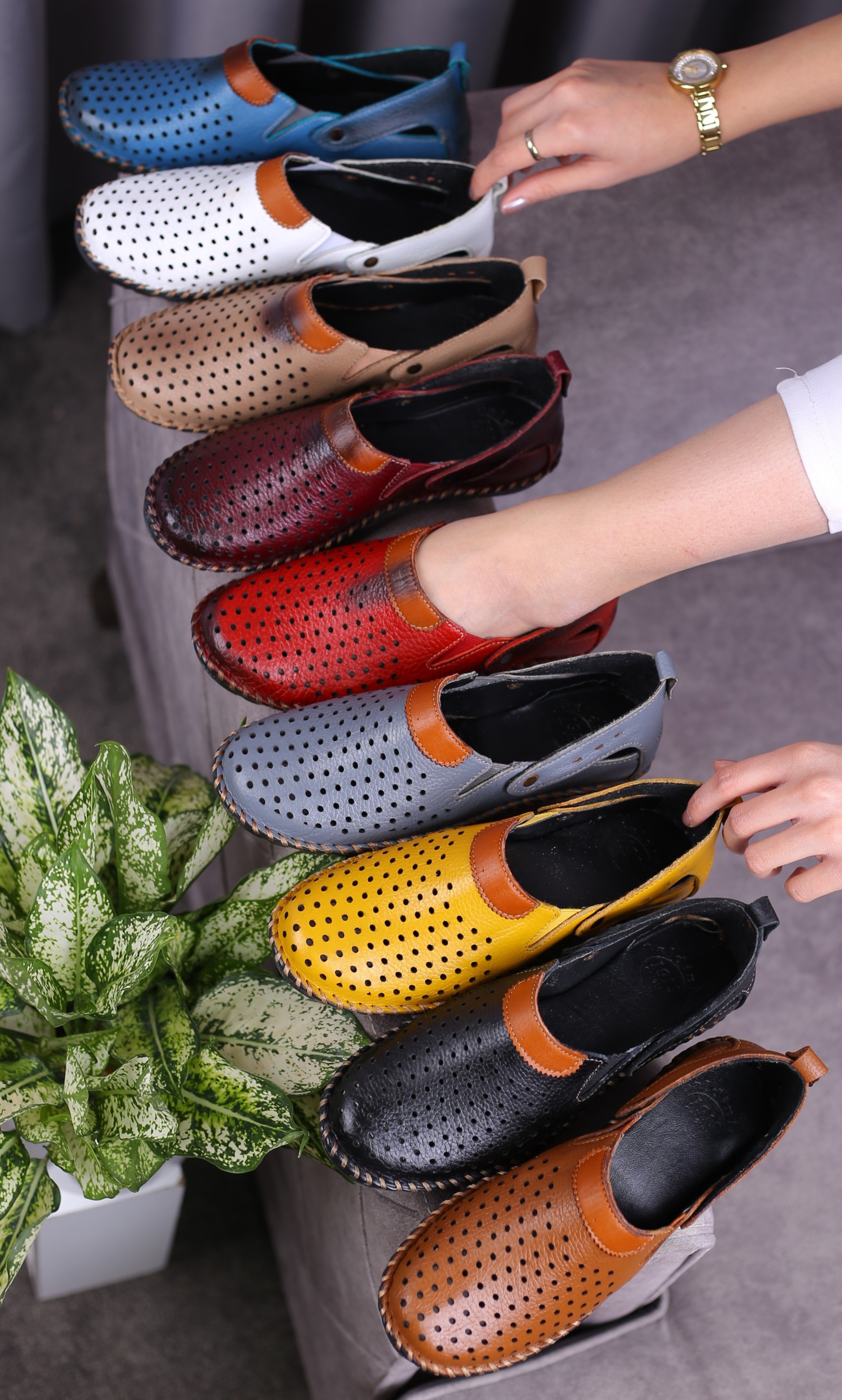 کفش کالج چرم زنانه B5 مهسا