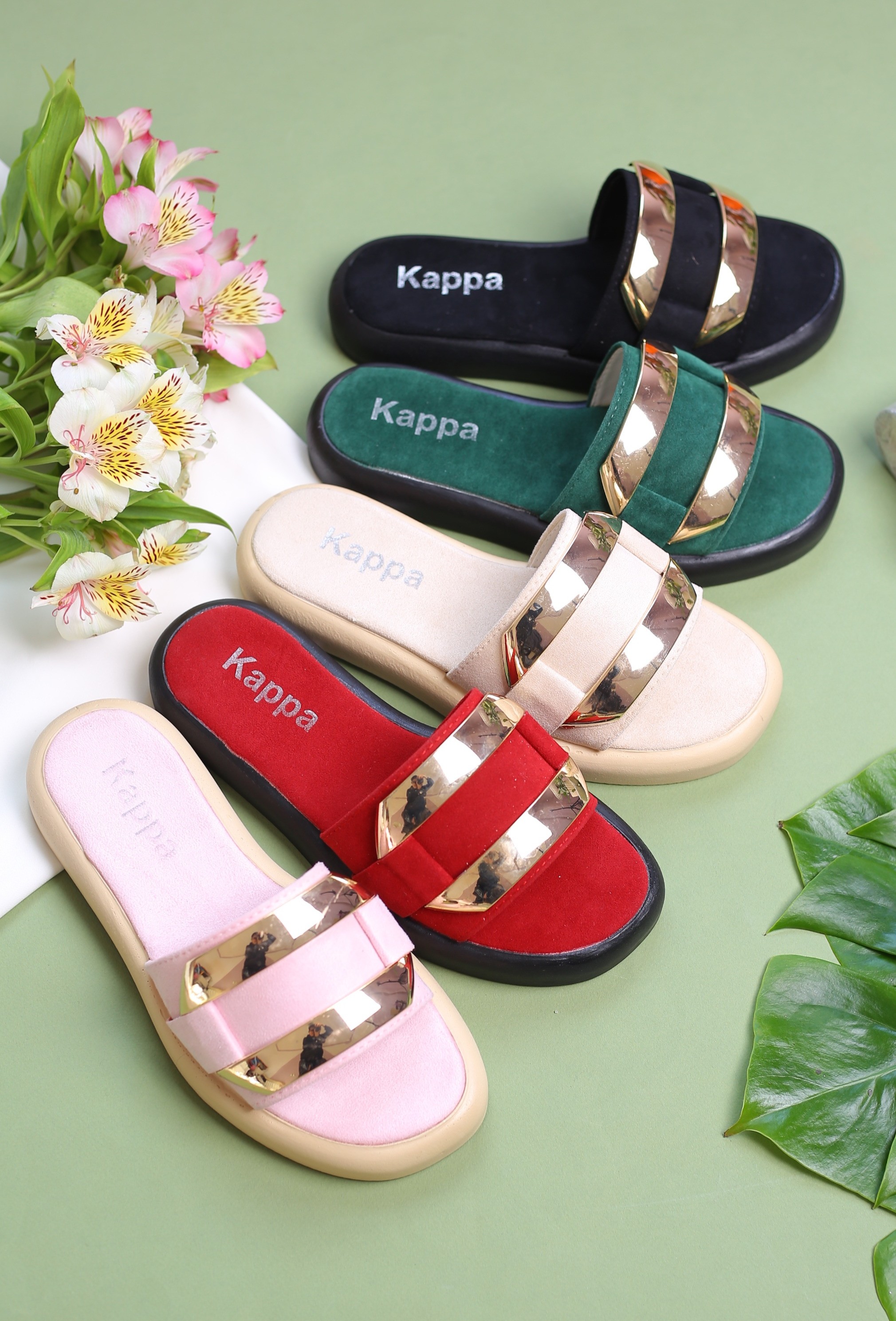 کفش صندل زنانه روفرشی کمربندی