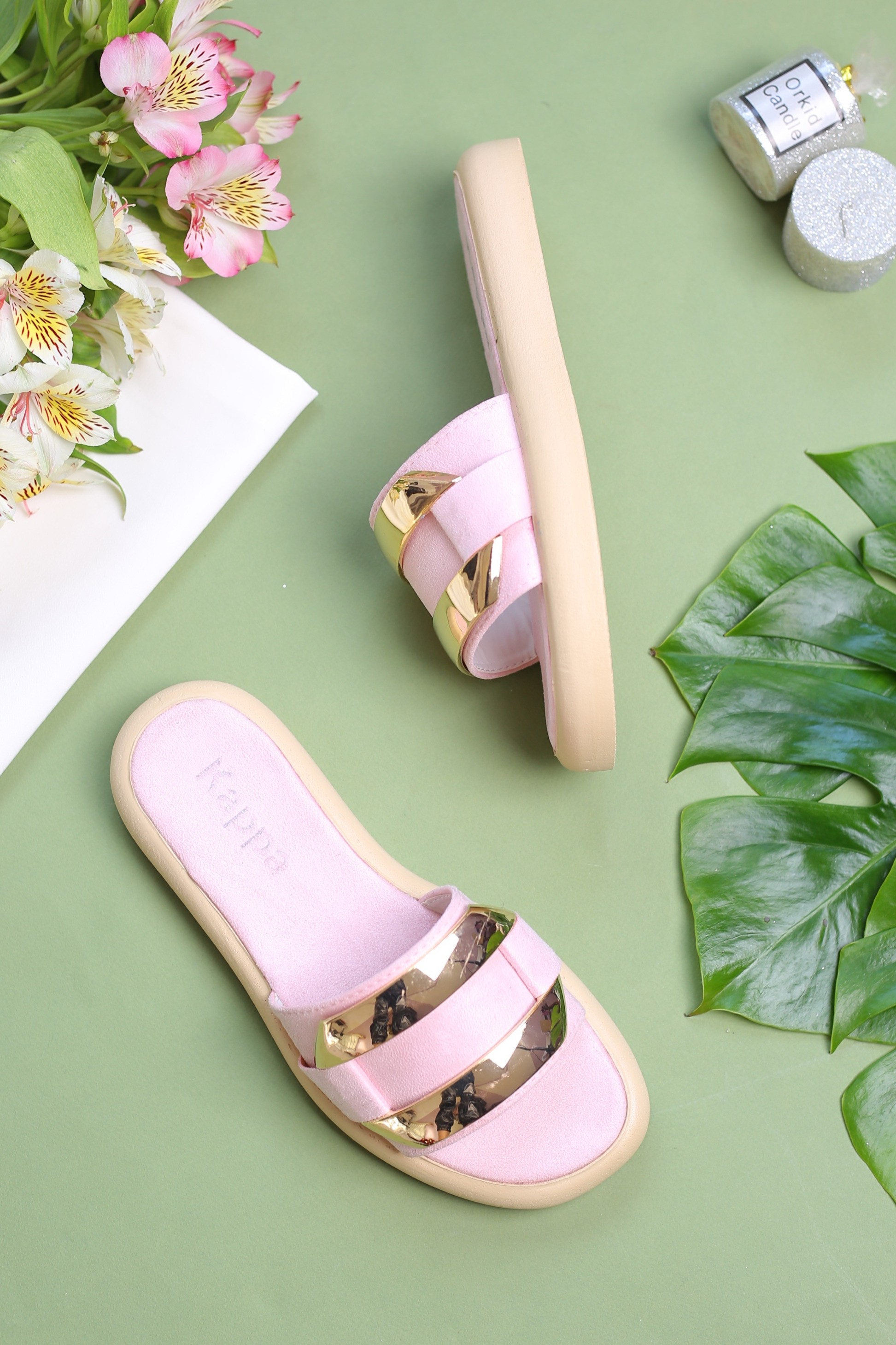 کفش صندل زنانه روفرشی کمربندی