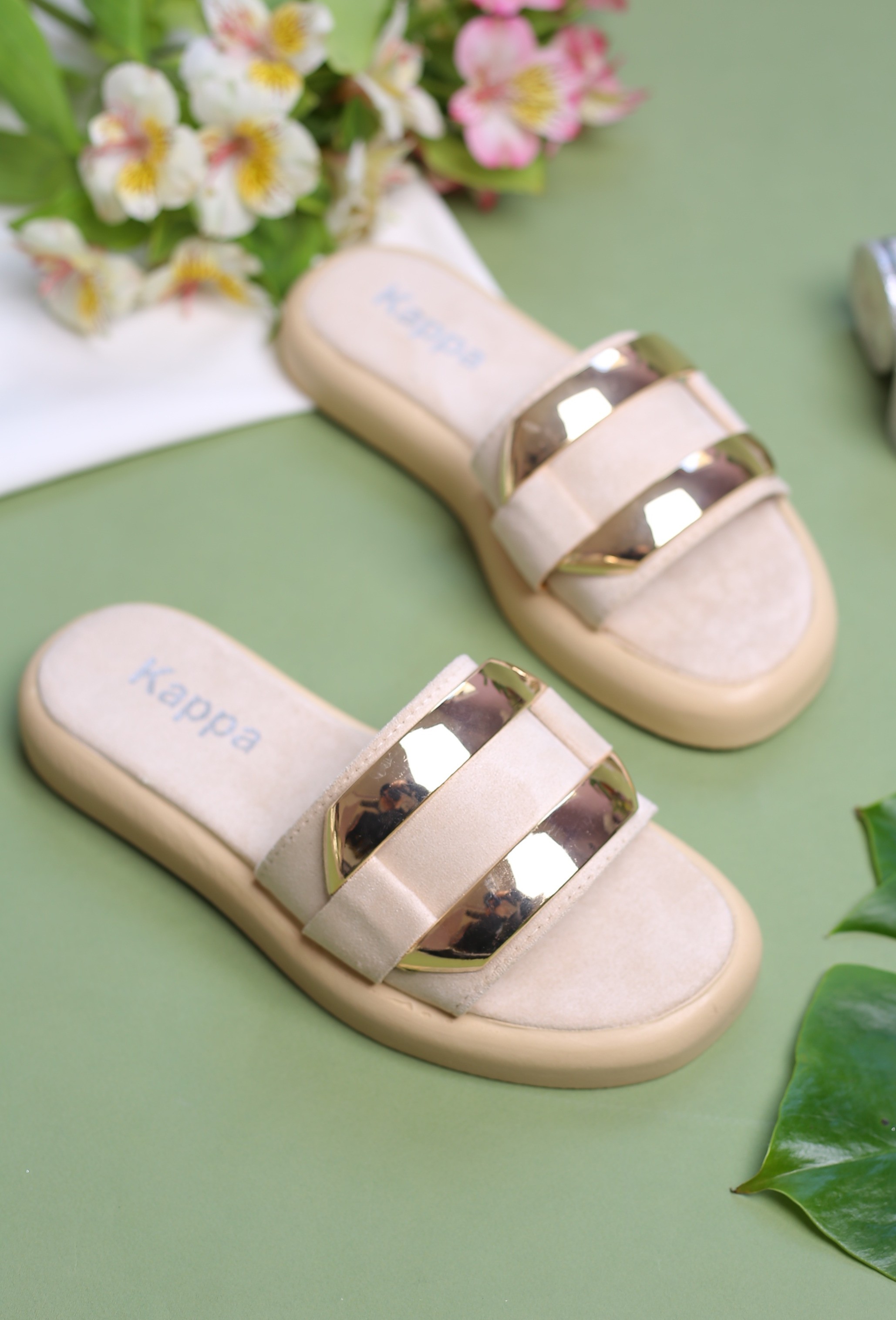 کفش صندل زنانه روفرشی کمربندی