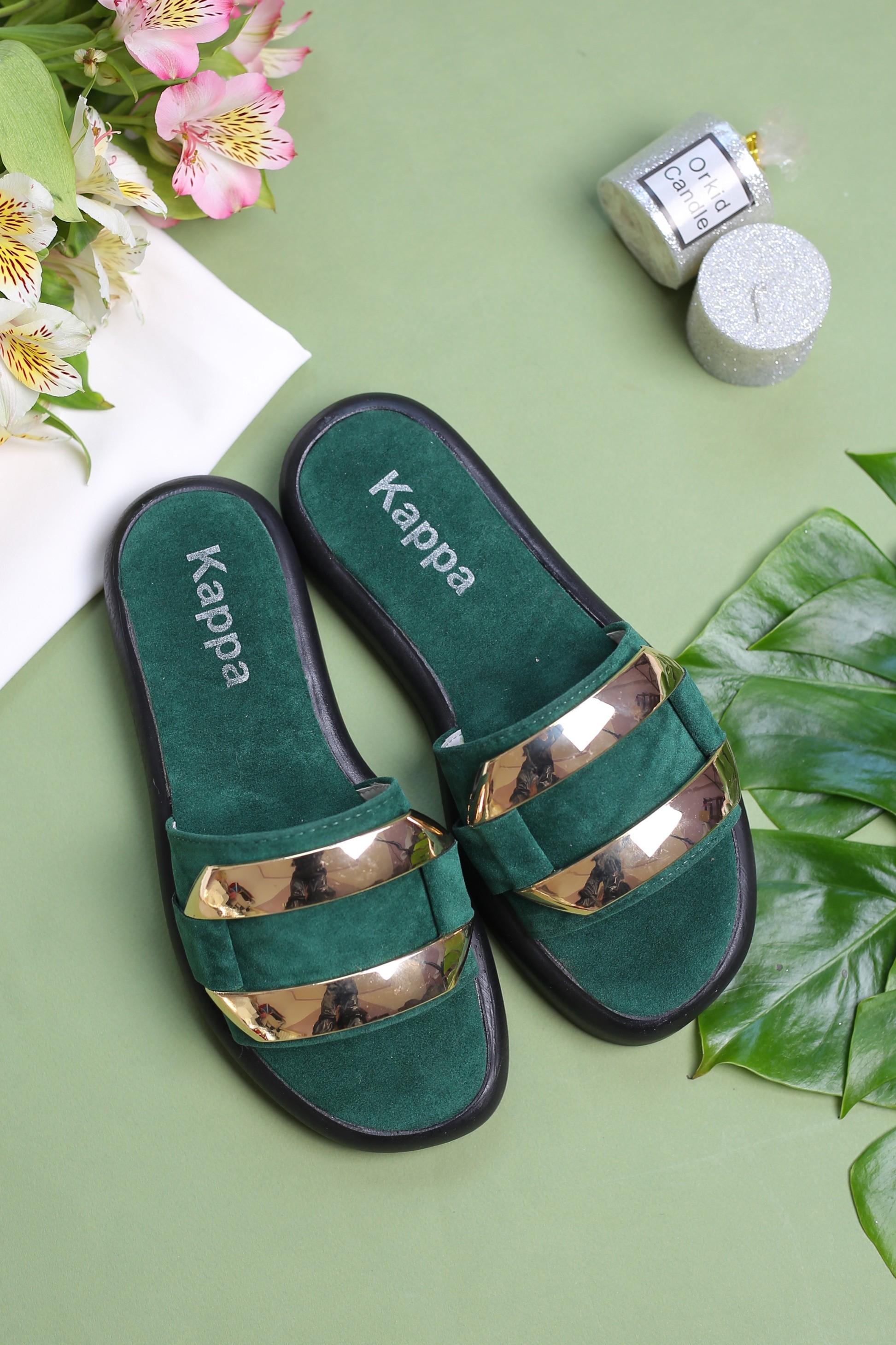 کفش صندل زنانه روفرشی کمربندی