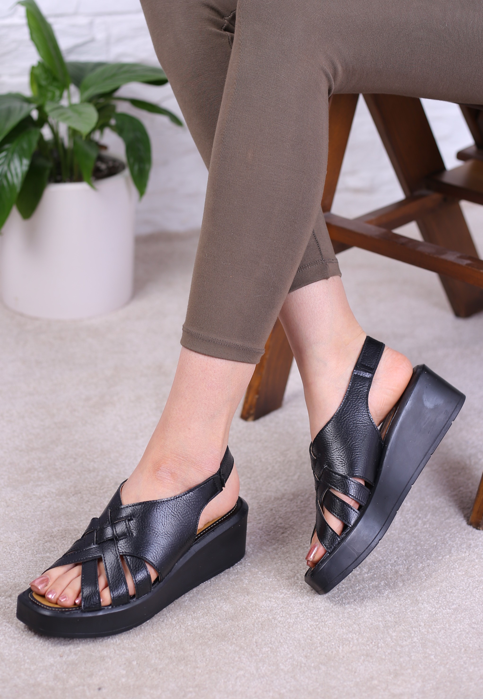 کفش صندل زنانه رکابدار تابستانی مولتی صدف