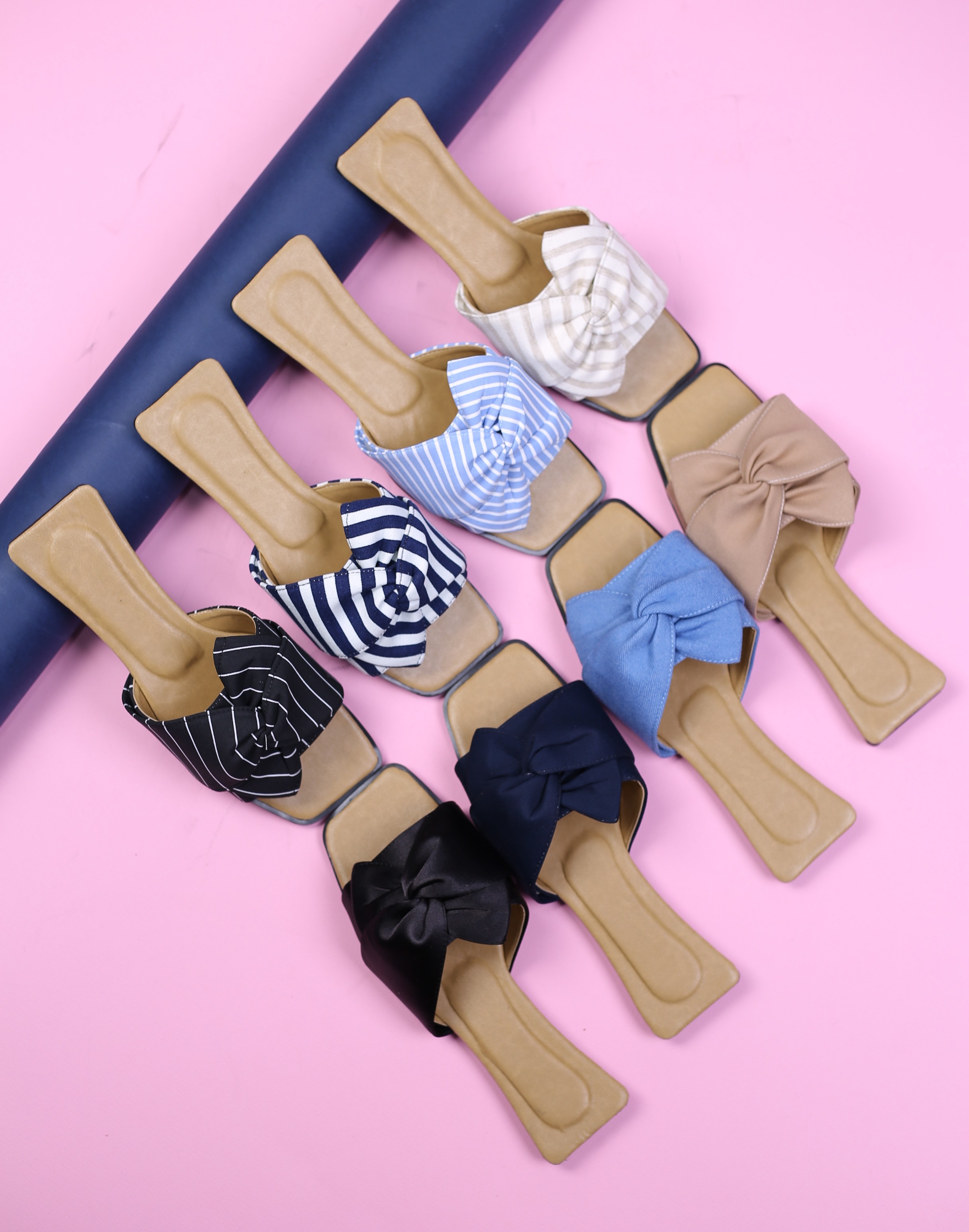 کفش صندل زنانه روفرشی تا به تا