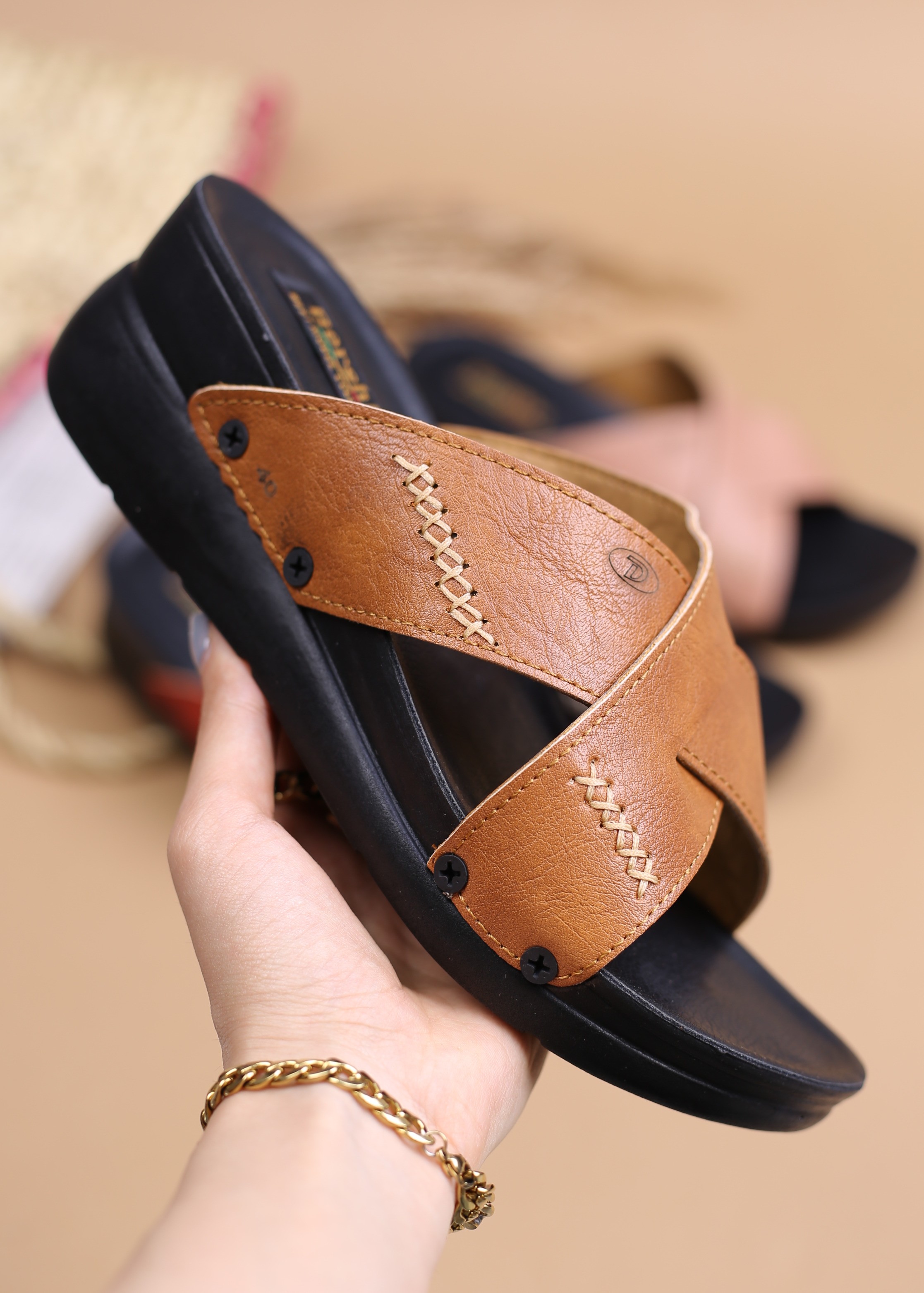 کفش صندل زنانه روفرشی افرا ضربدری