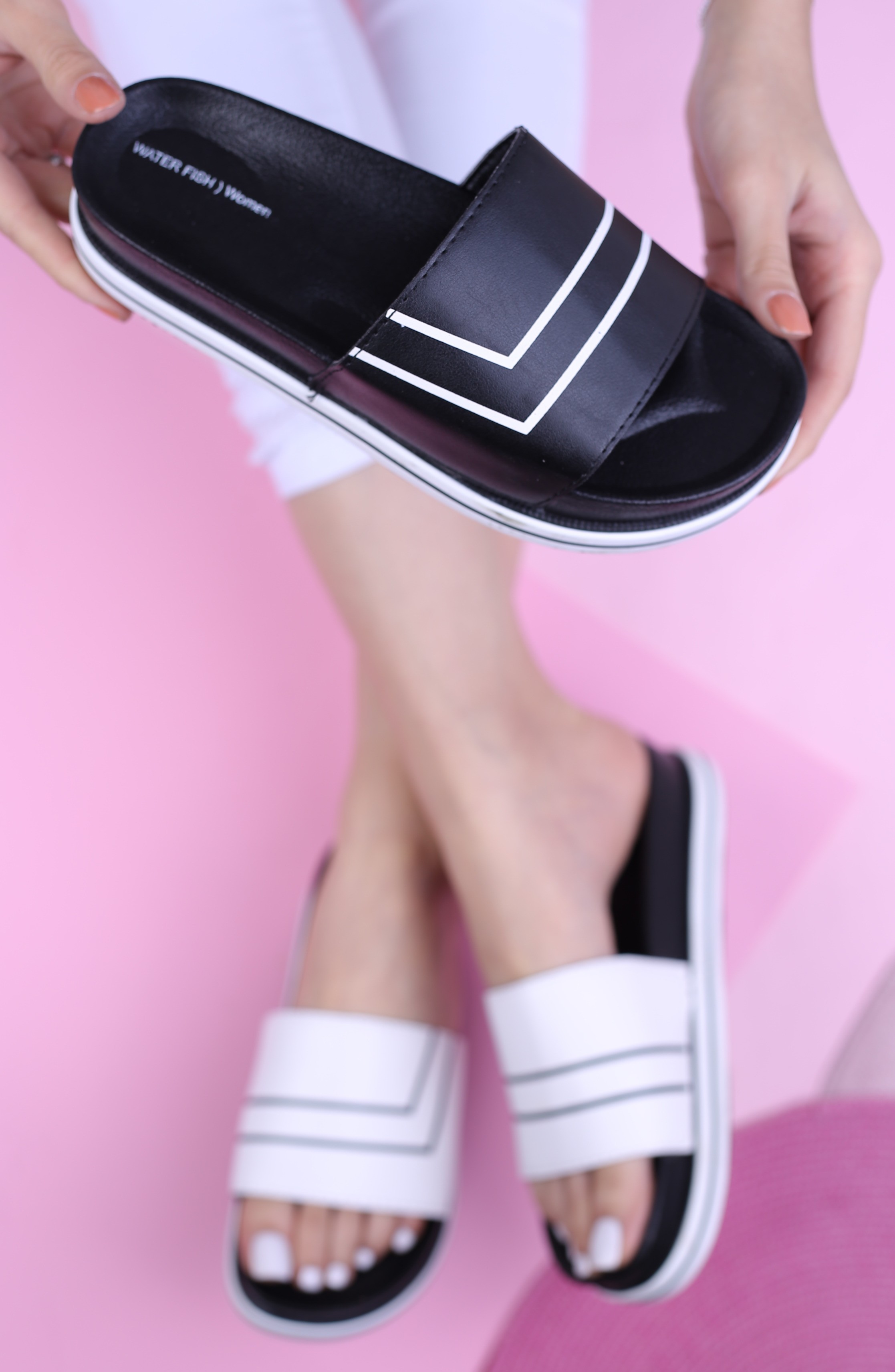 کفش صندل زنانه روفرشی واتر بلند 597