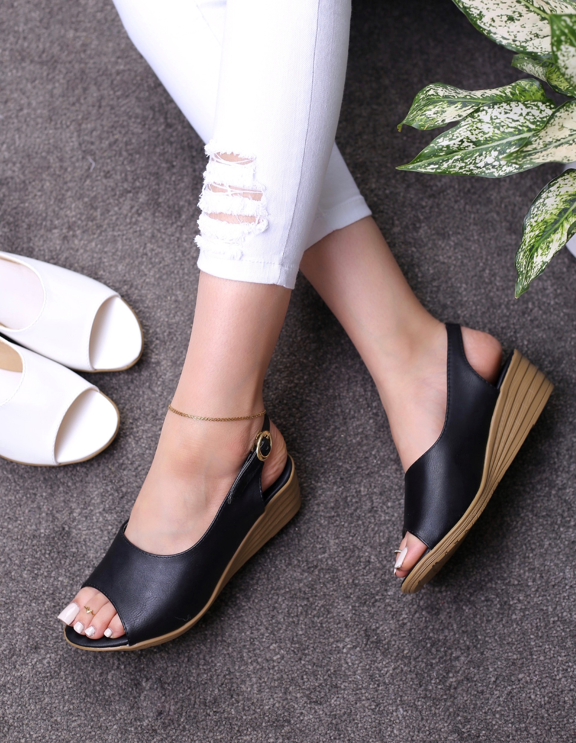 کفش صندل زنانه رکابدار تابستانی 11- 4100