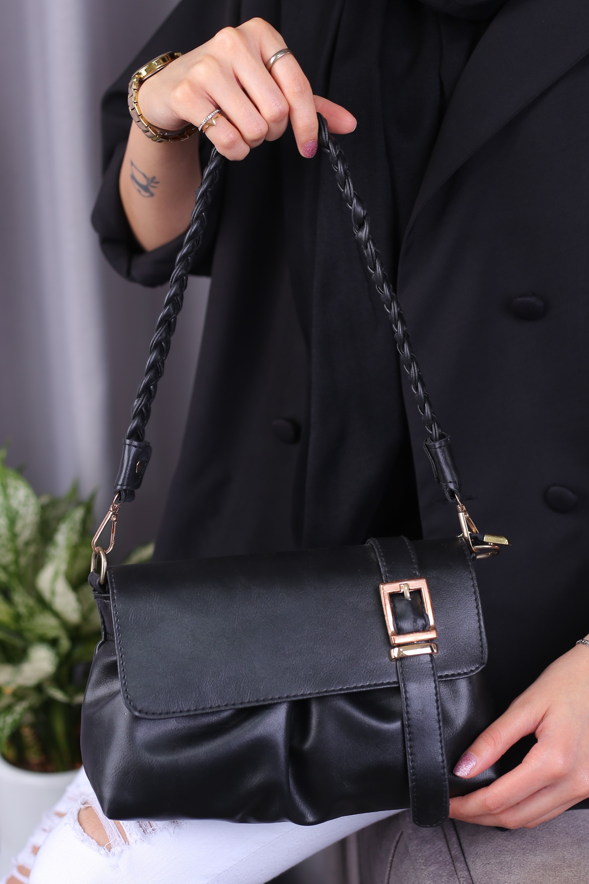 کیف دوشی زنانه کد 1046