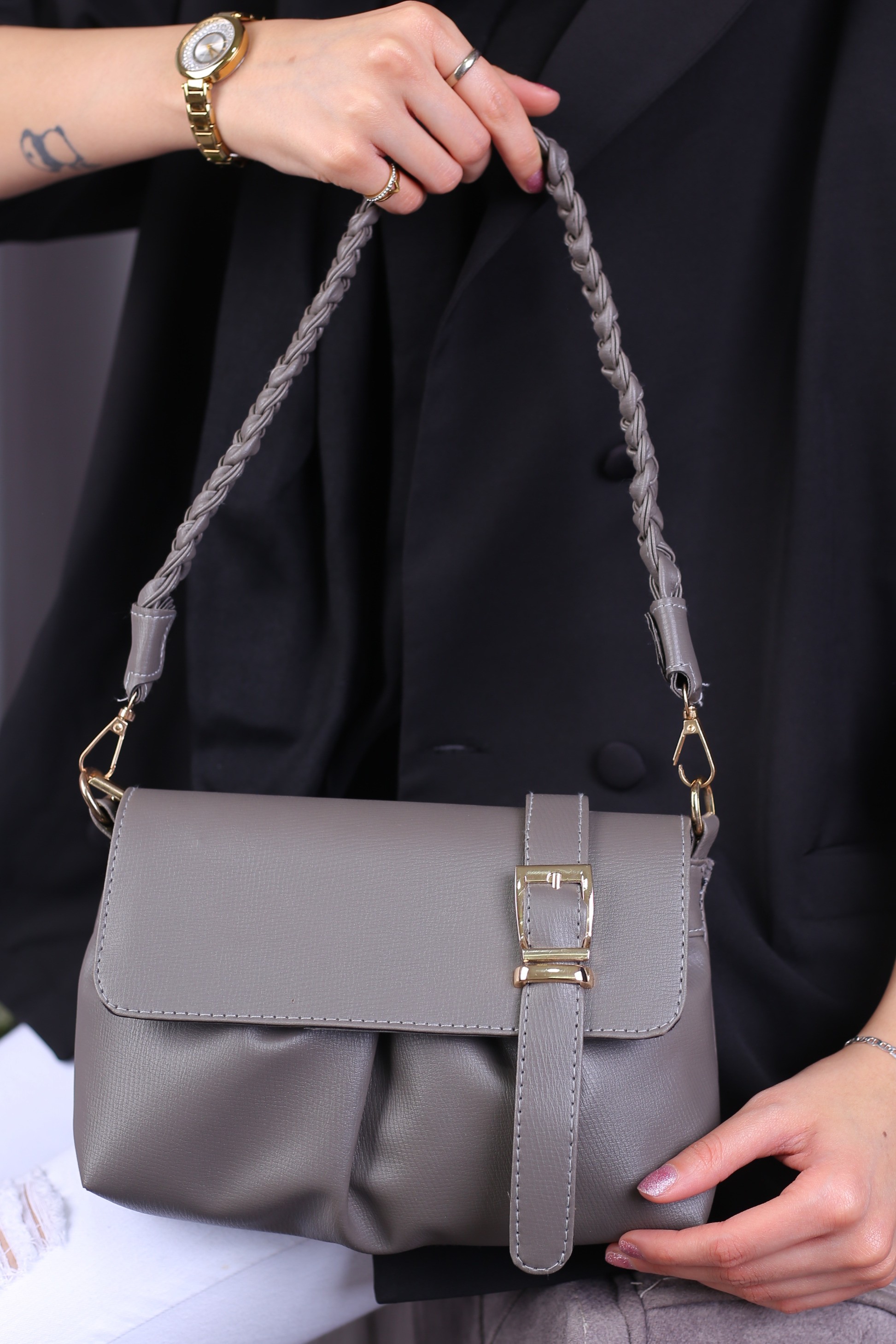 کیف دوشی زنانه کد 1046