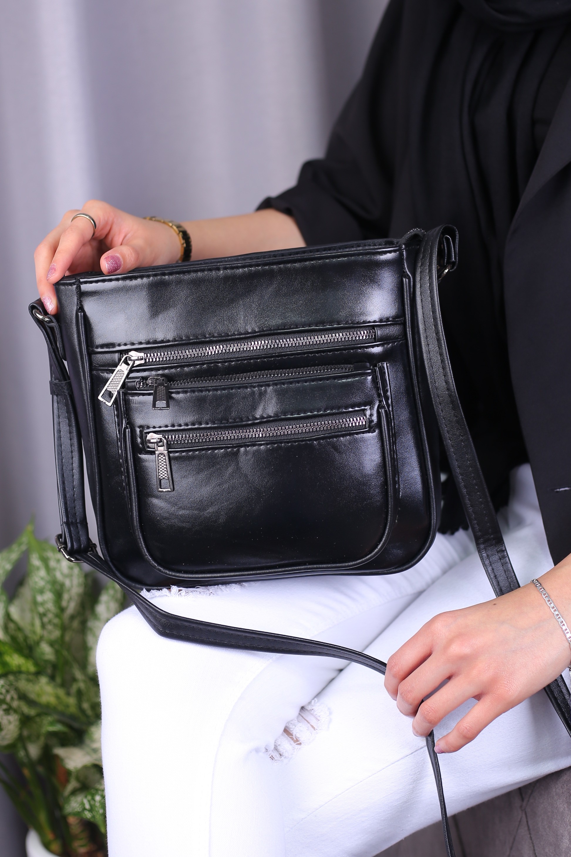 کیف دوشی زنانه کد 126