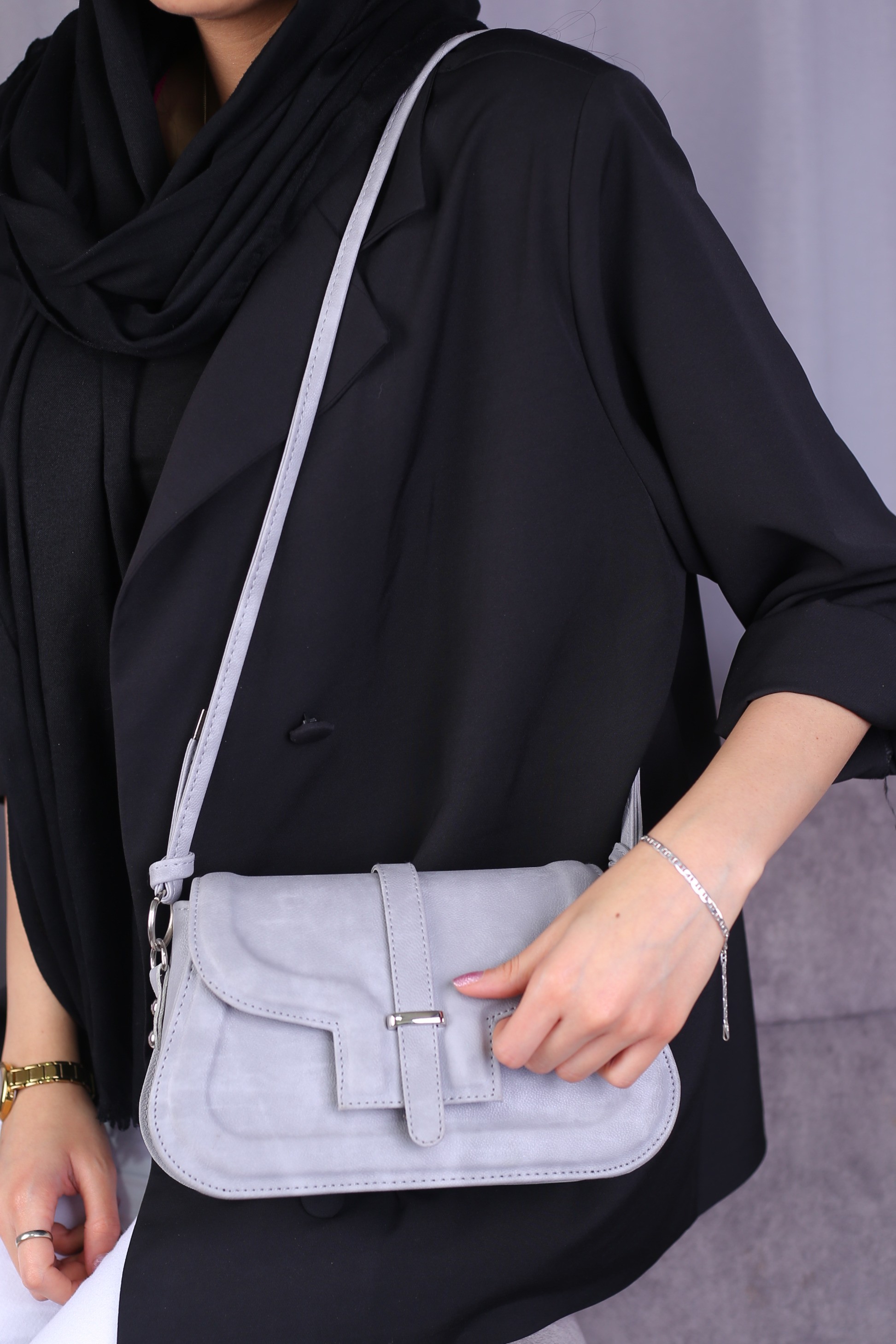 کیف دوشی زنانه کد 0106