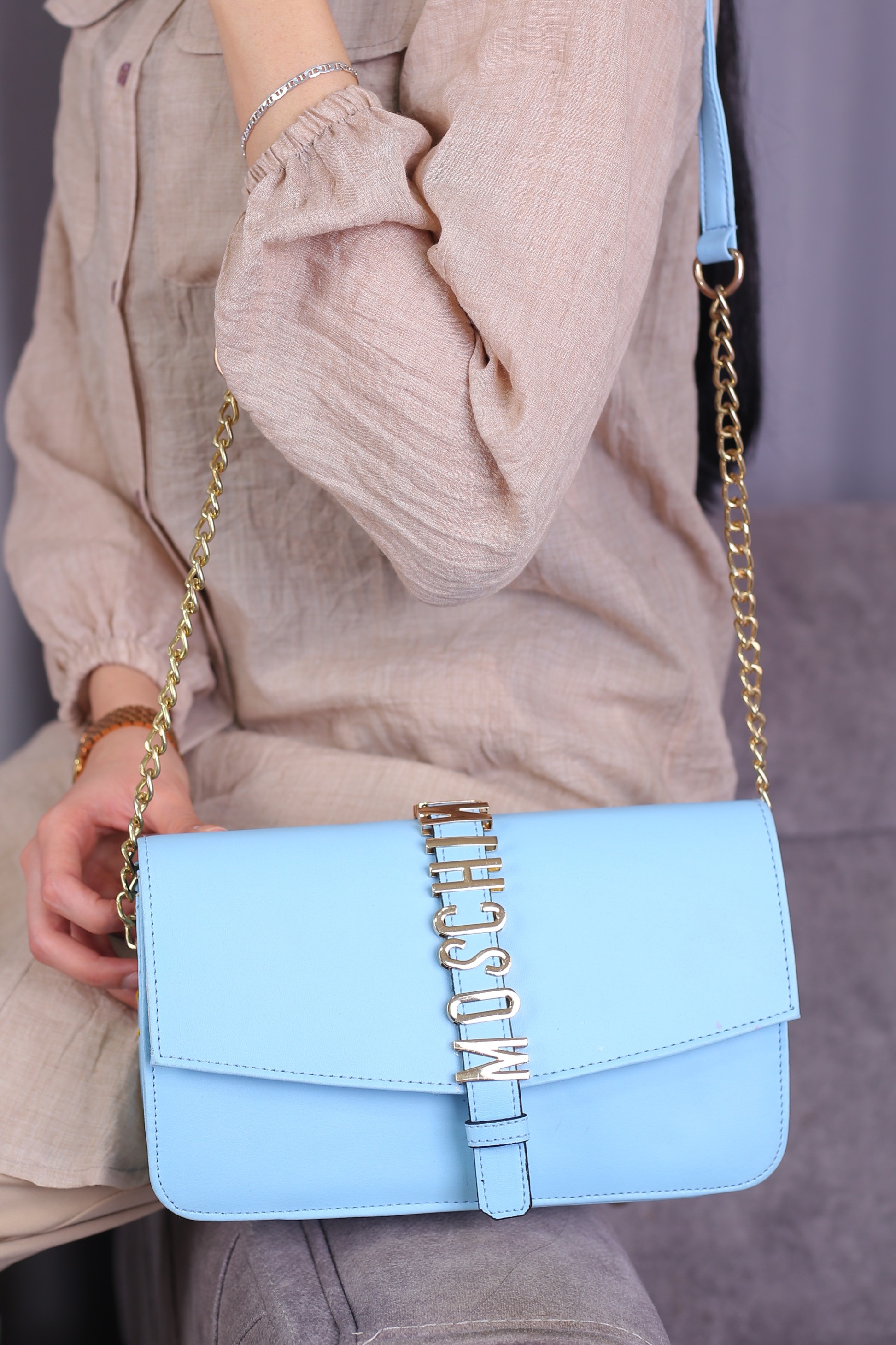 کیف دوشی زنانه کد 0727