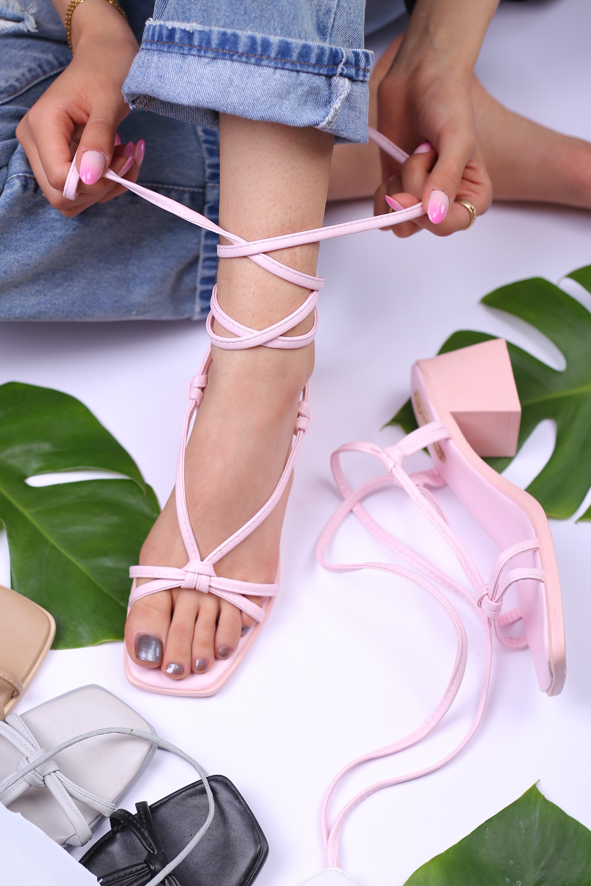 کفش صندل زنانه رکابدار تابستانی لیدیا