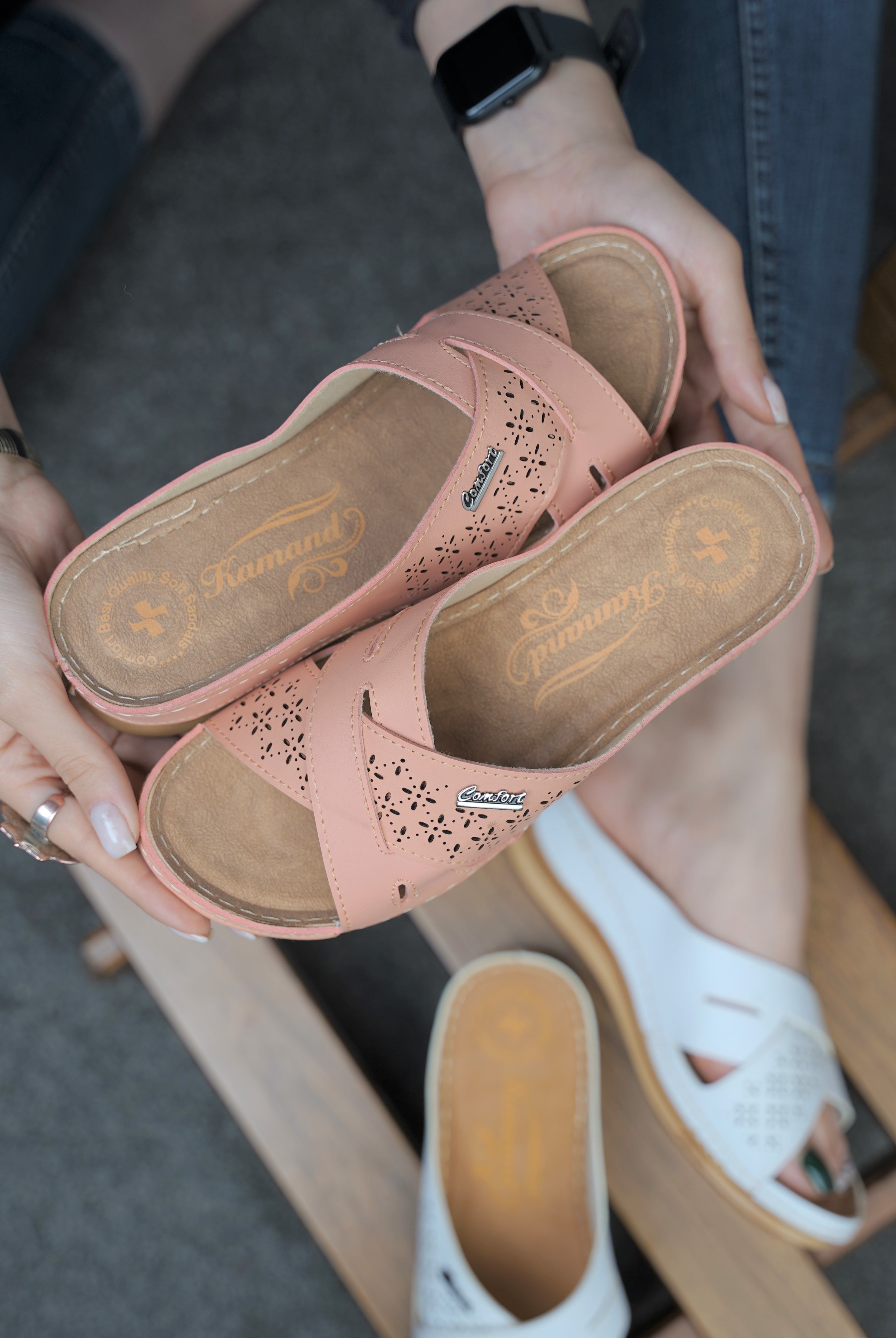 کفش صندل زنانه روفرشی کد 205