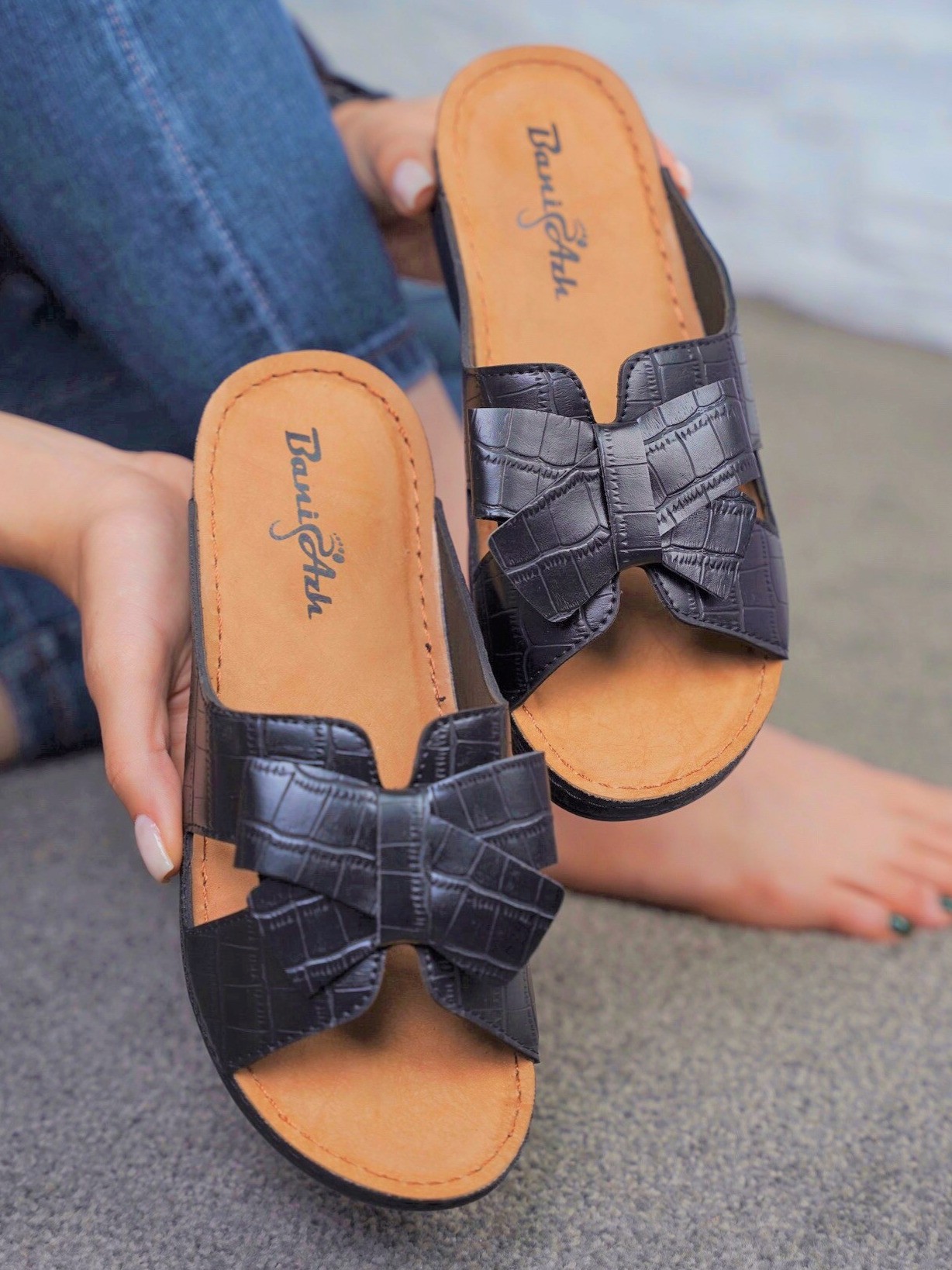 کفش صندل زنانه روفرشی هلیا